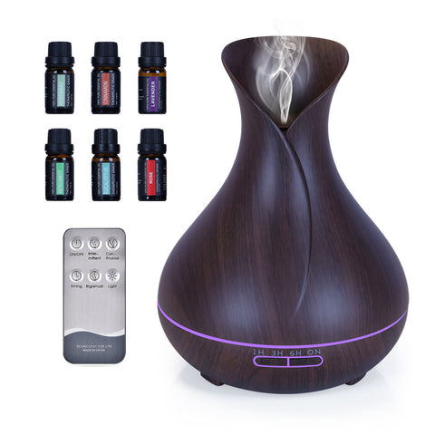 Humidificador Difusor Aromaterapia Ultrasónico Control Remota