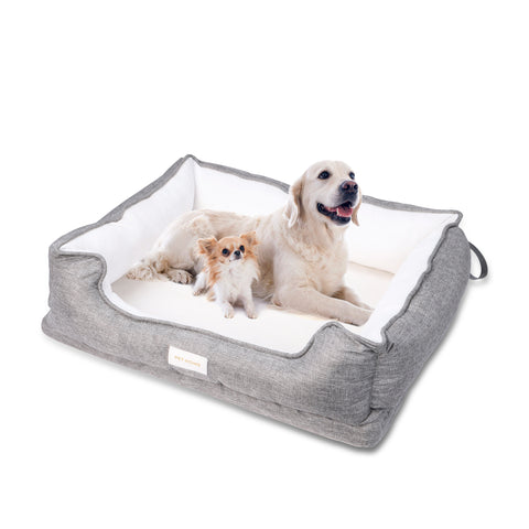 Cama Para Perros Y Gatos Medianos Ortopédica Lavable Suave